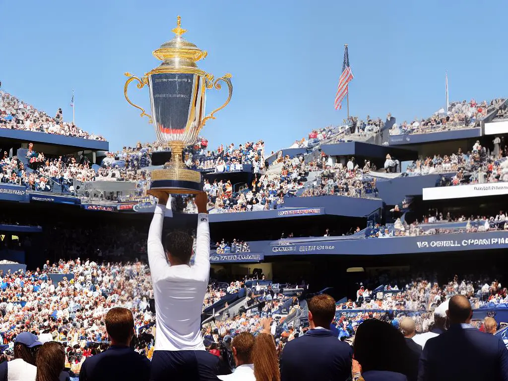 US Open Tennis Championship Trophy