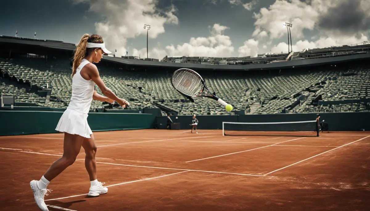 Image of the featured female tennis players.