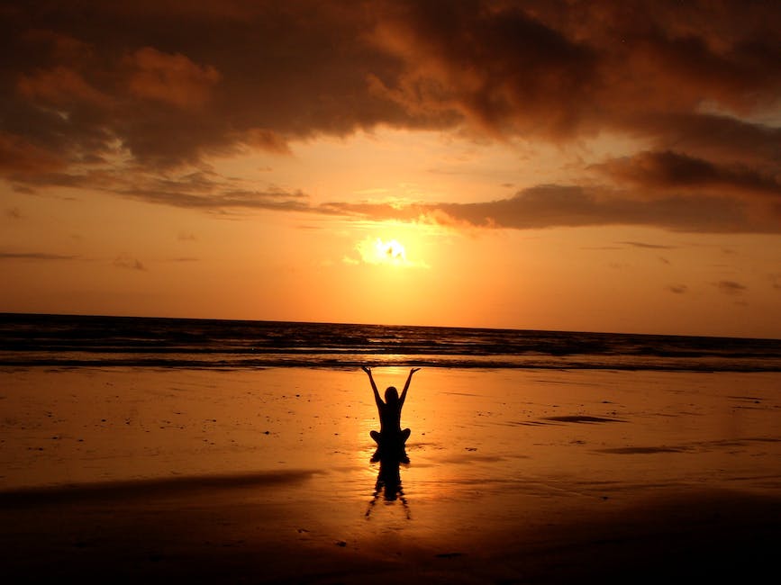 A person meditating, representing mental strength and game psychology