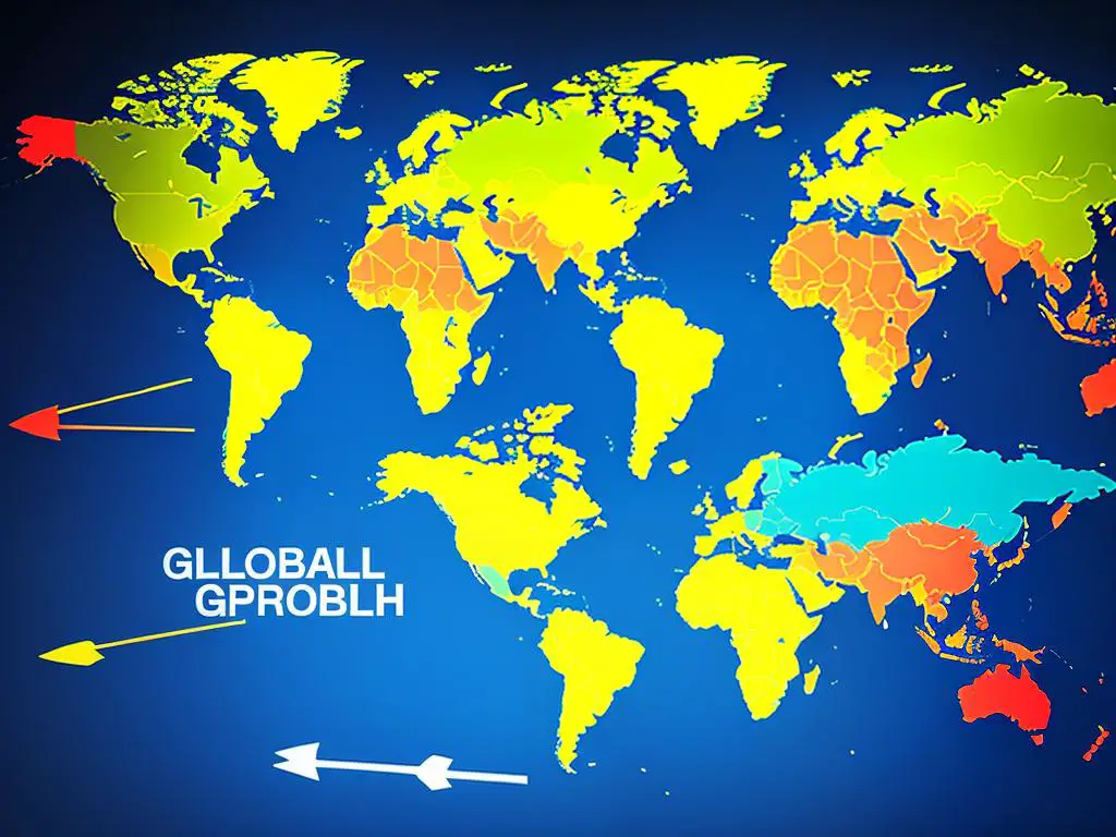 An image showing the global growth of padel, with the text 'Padel Global Growth' written in bold letters surrounded by arrows pointing to different countries, representing the sport's expansion across the globe.