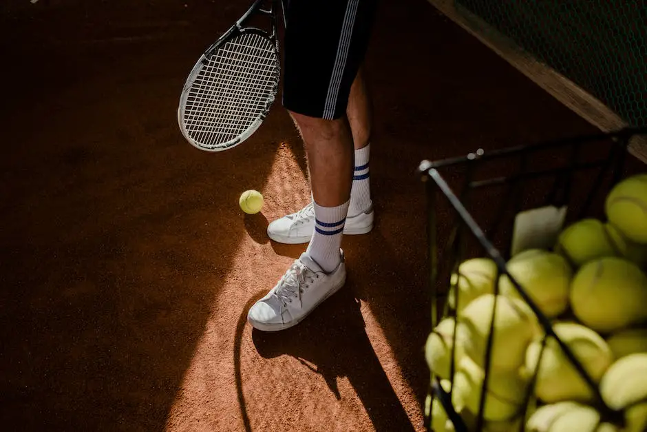 A tennis player holding a racket, representing sponsorship and endorsements in financing a tennis career